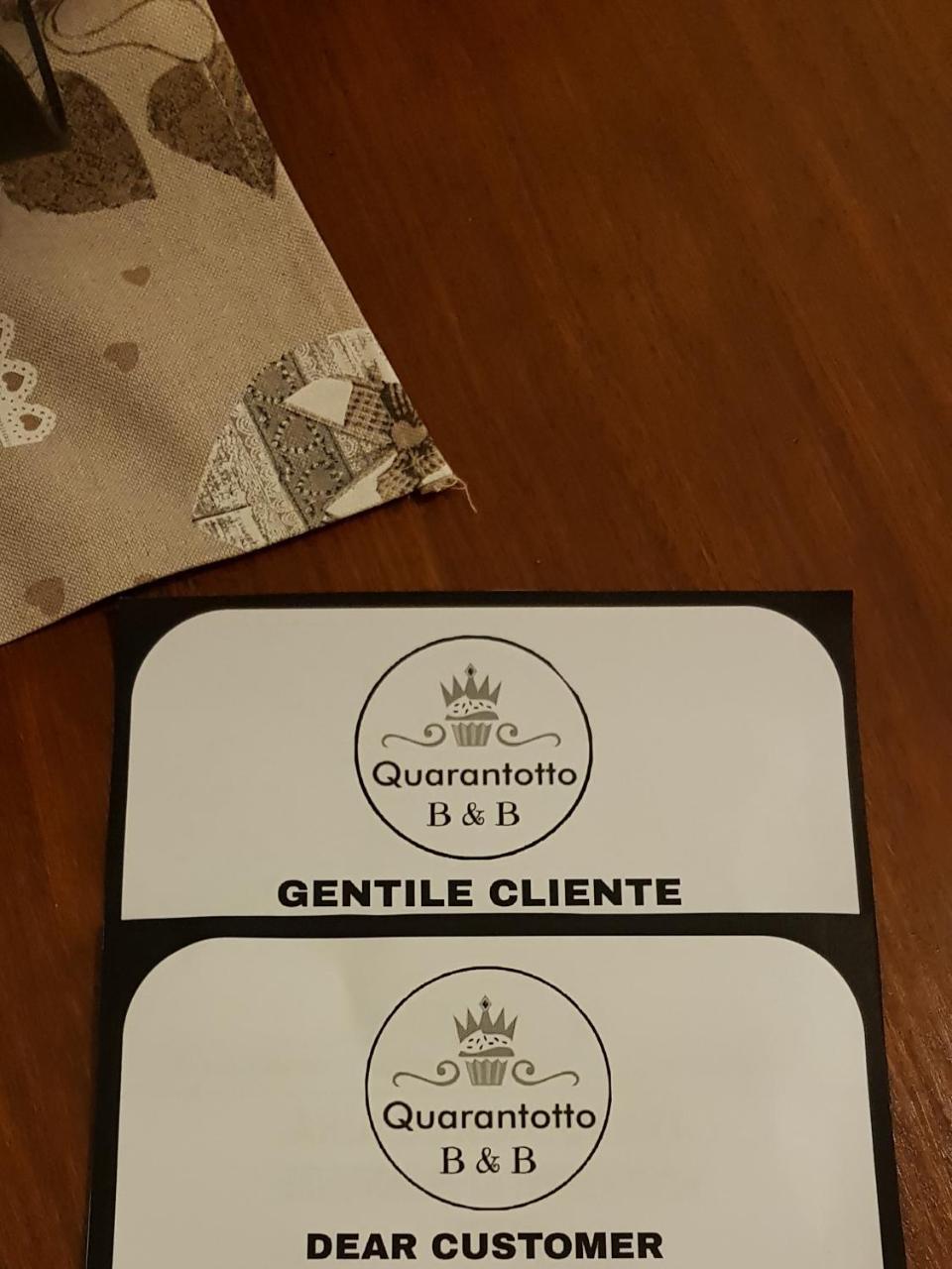 Quarantotto B&B Raffa Eksteriør bilde